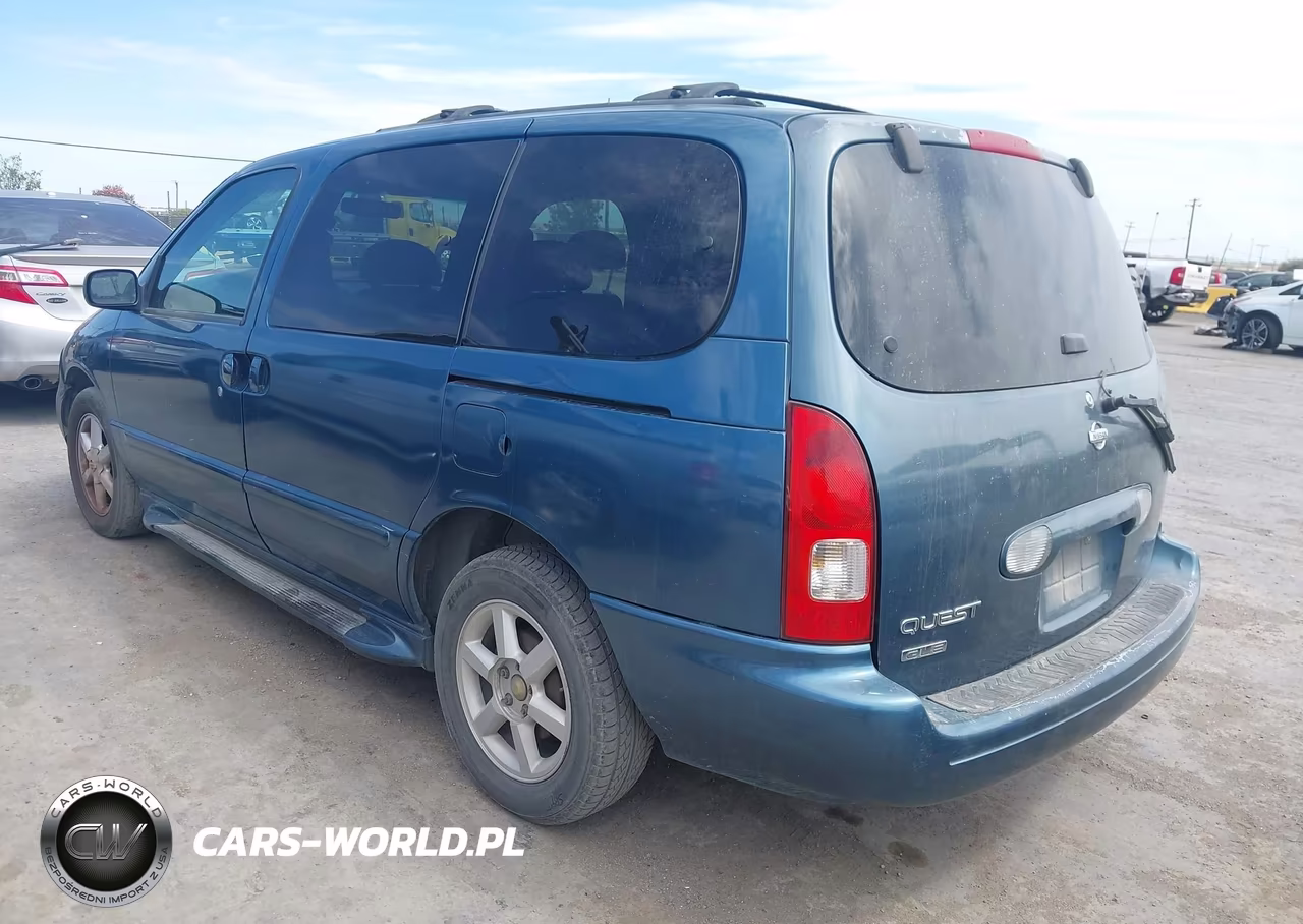 2001 Nissan Quest Gle VIN:4N2ZN17T01D824490 - 3