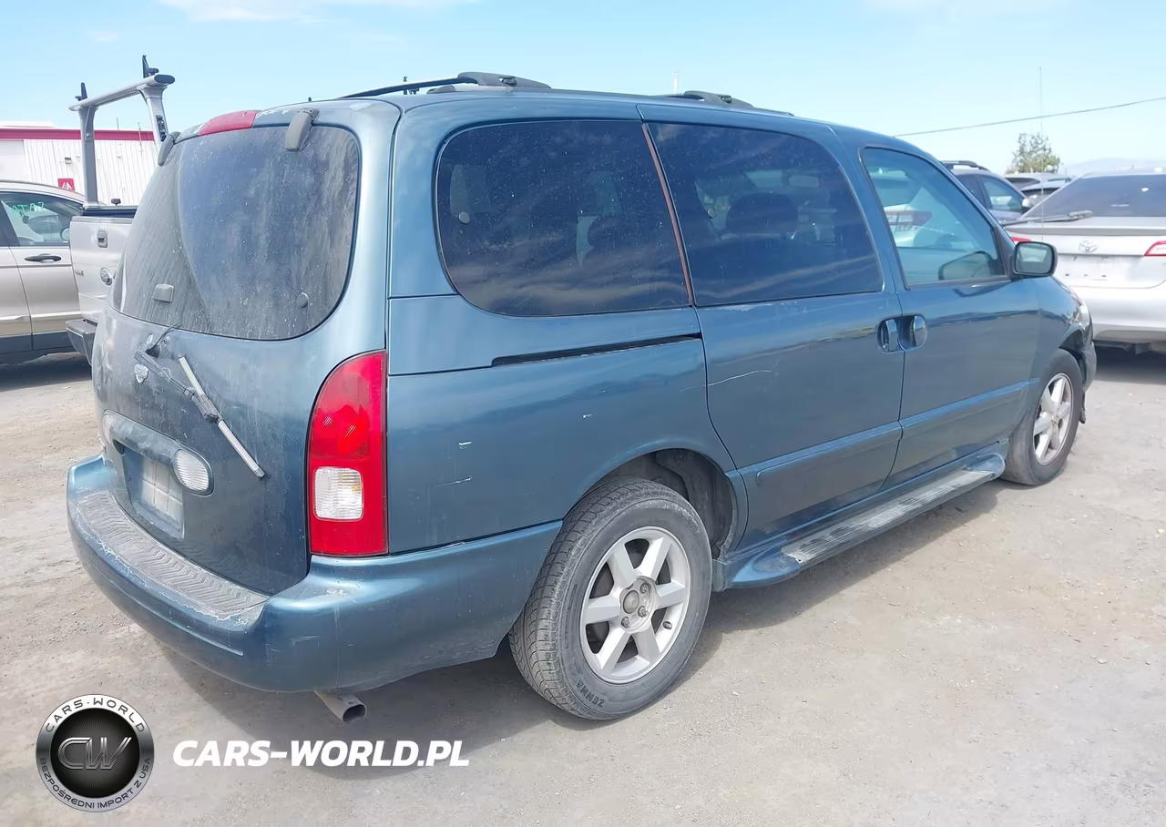 2001 Nissan Quest Gle VIN:4N2ZN17T01D824490 - 4