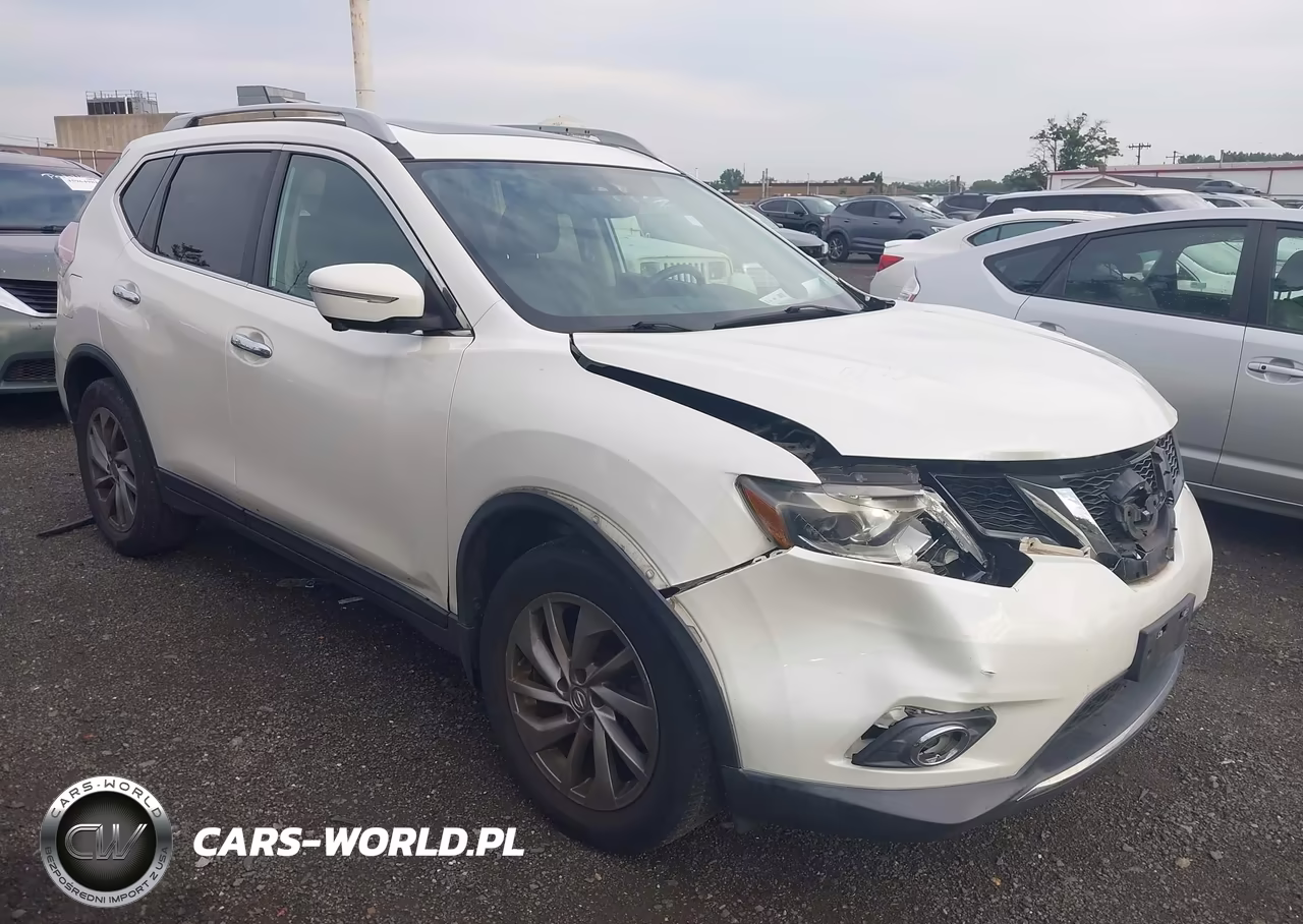 2015 Nissan Rogue Sl VIN:5N1AT2MV1FC835458 - 1