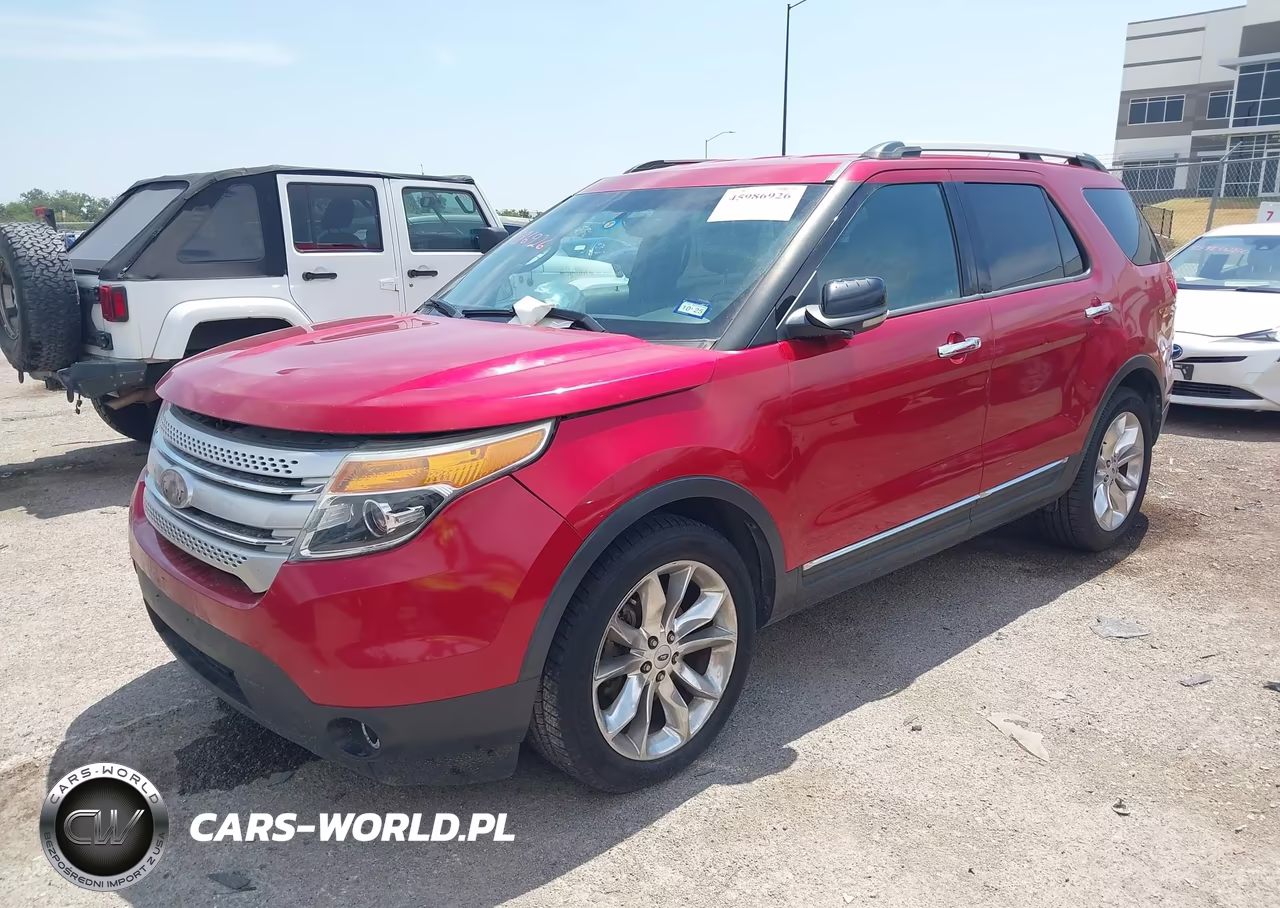 2012 Ford Explorer Xlt VIN:1FMHK7D84CGA47805 - 2