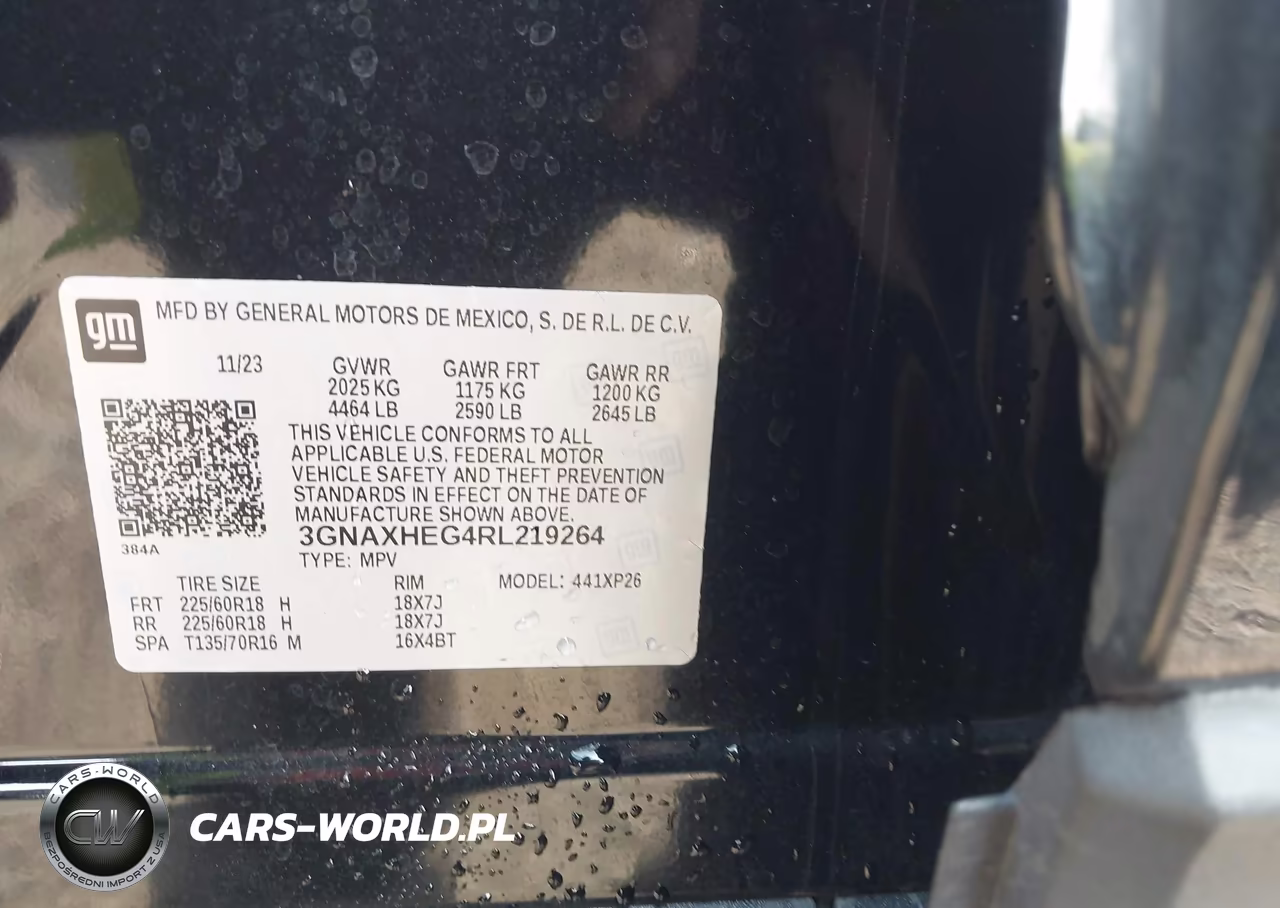 2024 Chevrolet Equinox Fwd Ls VIN:3GNAXHEG4RL219264 - 9