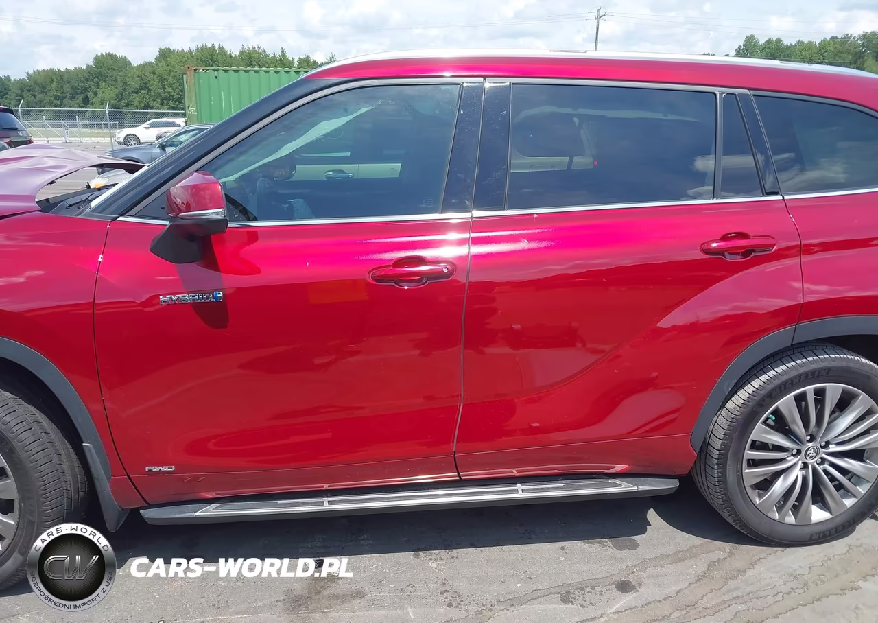 2021 Toyota Highlander Hybrid Platinum VIN:5TDEBRCH9MS043423 - 14