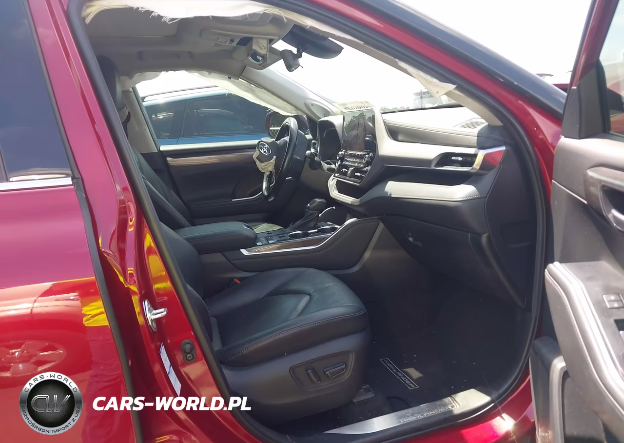 2021 Toyota Highlander Hybrid Platinum VIN:5TDEBRCH9MS043423 - 5
