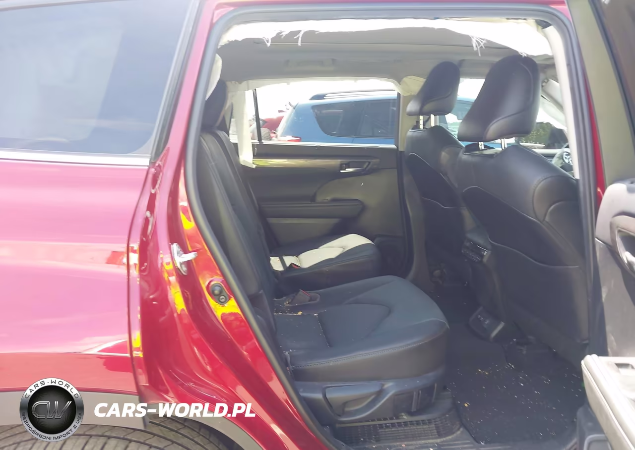 2021 Toyota Highlander Hybrid Platinum VIN:5TDEBRCH9MS043423 - 8