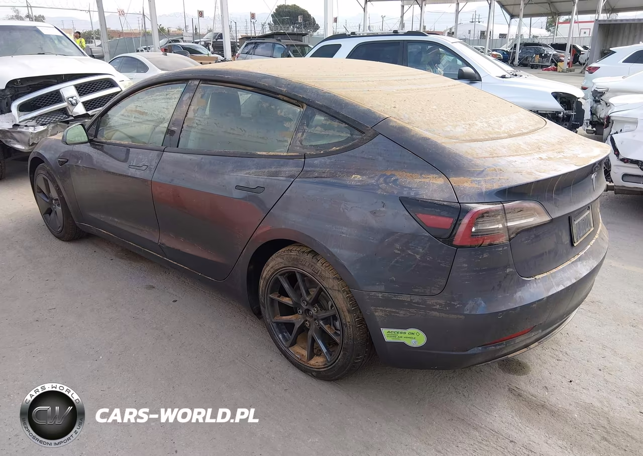 2022 Tesla Model 3 Long Range Dual Motor All-Wheel Drive VIN:5YJ3E1EBXNF178179 - 3