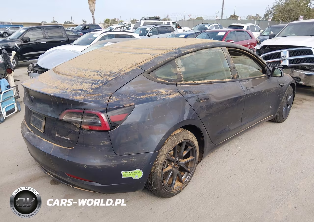 2022 Tesla Model 3 Long Range Dual Motor All-Wheel Drive VIN:5YJ3E1EBXNF178179 - 4