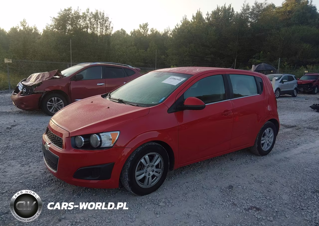 2012 Chevrolet Sonic 2Lt VIN:1G1JC6SH5C4117676 - 2