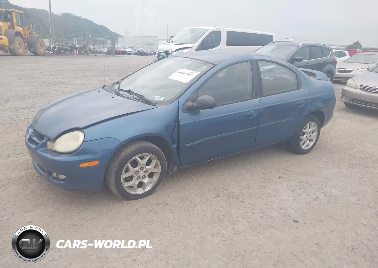 2002 Dodge Neon Sxt VIN:1B3ES56C72D646101 - 2