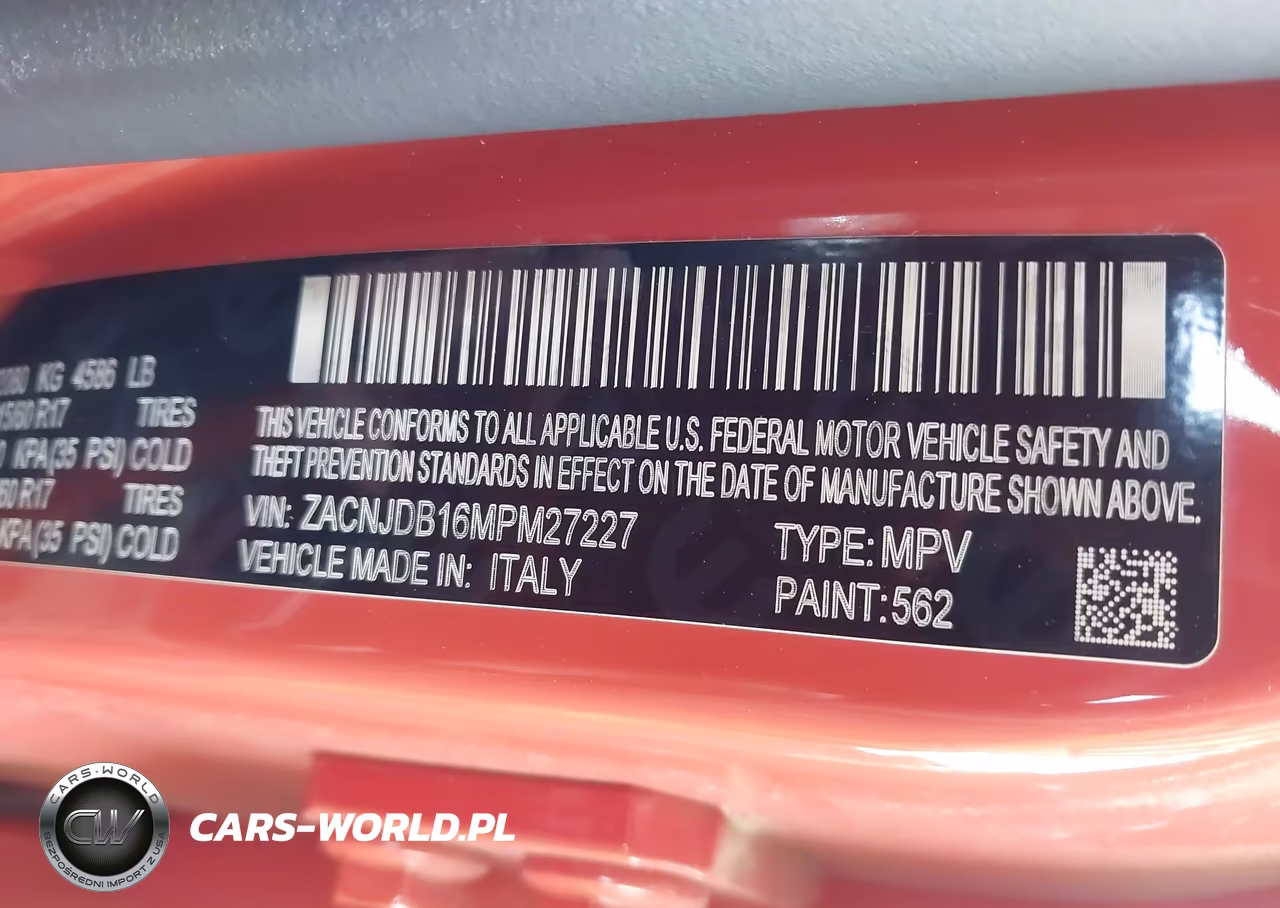 2021 Jeep Renegade Latitude 4X4 VIN:ZACNJDB16MPM27227 - 9