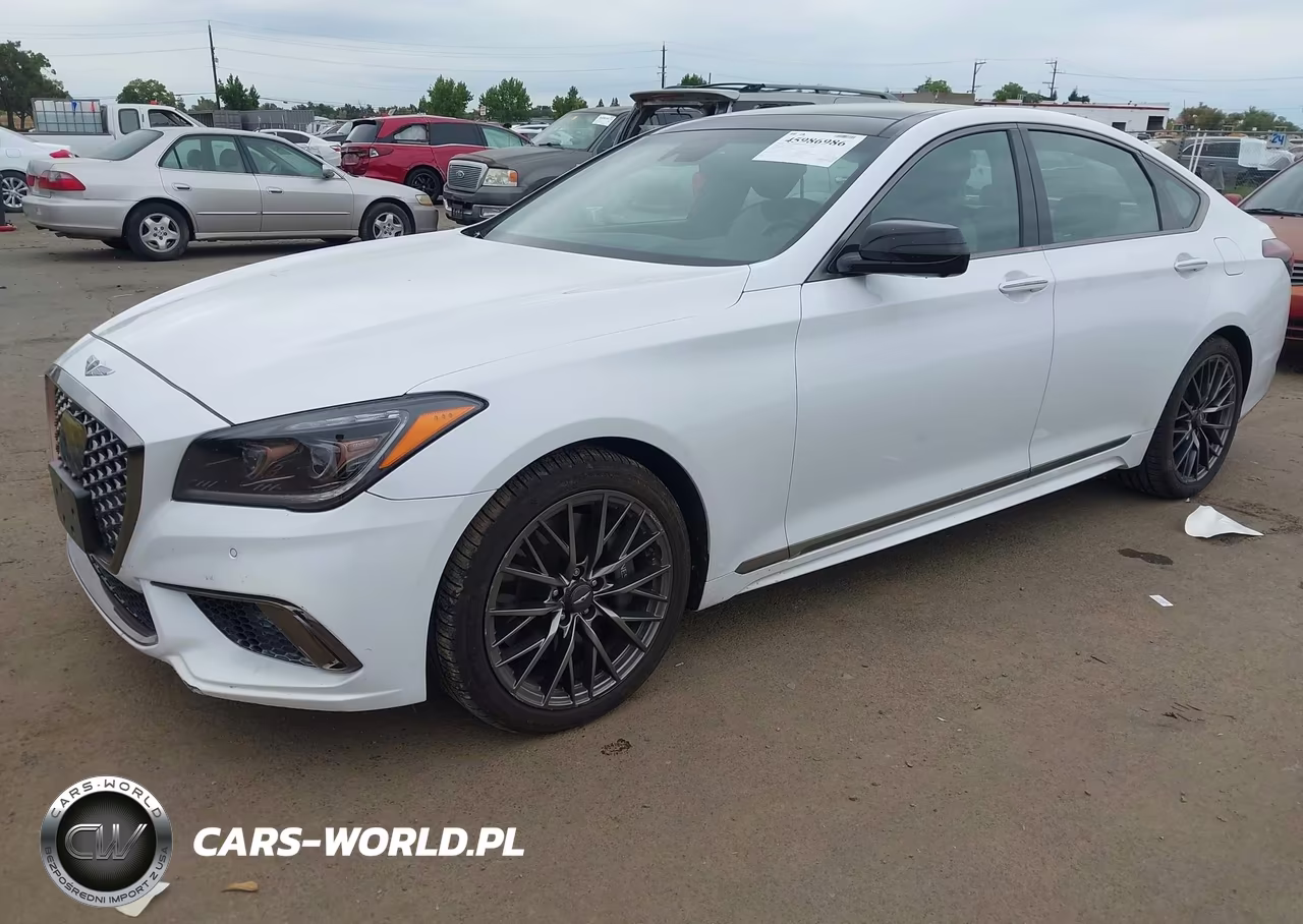 2018 Genesis G80 3.3T Sport VIN:KMHGN4JB3JU244657 - 2