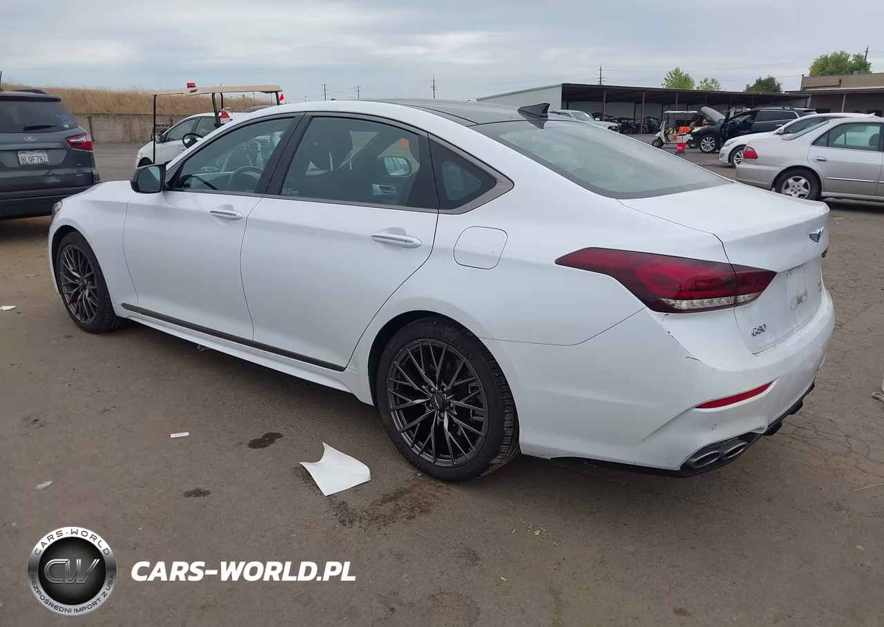 2018 Genesis G80 3.3T Sport VIN:KMHGN4JB3JU244657 - 3