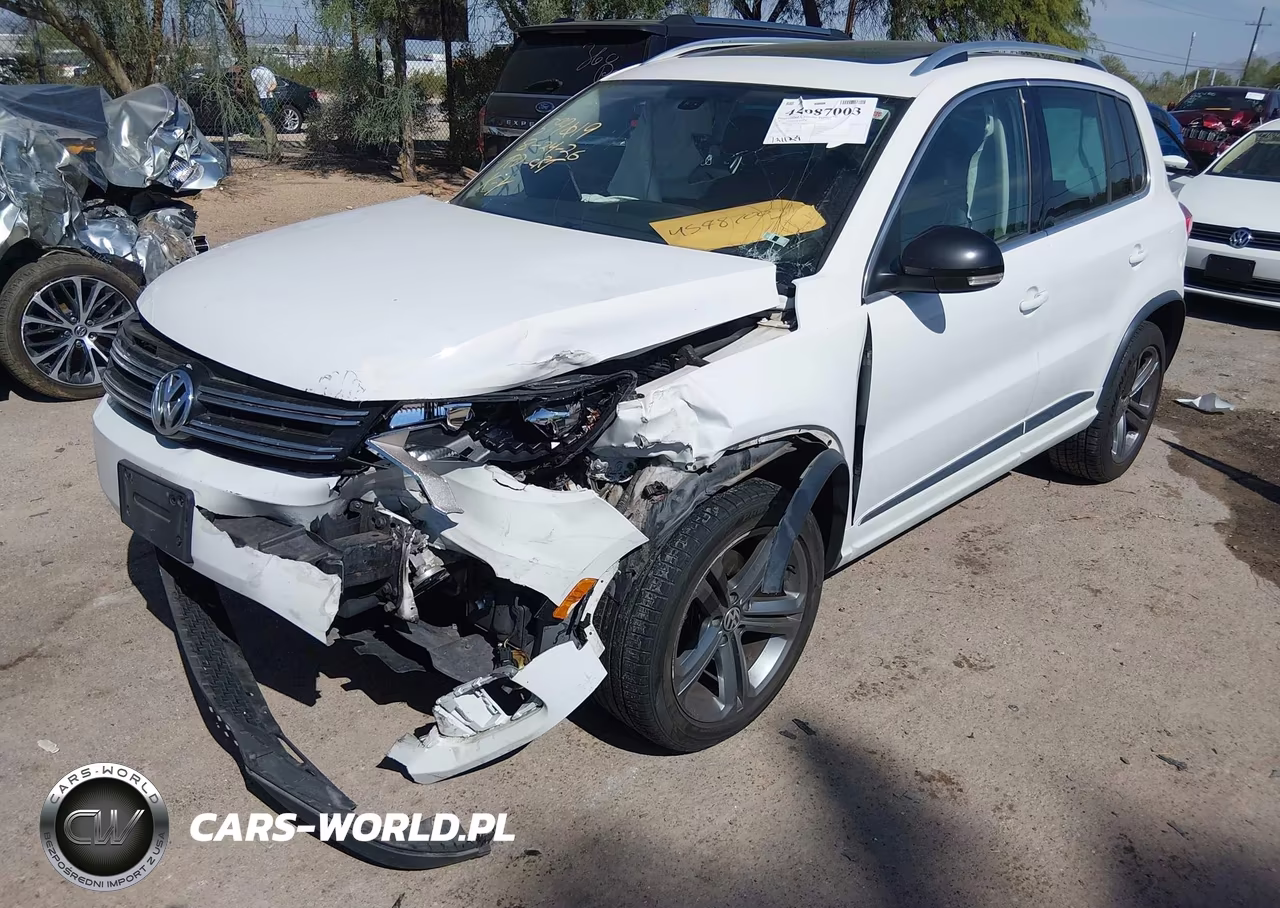 2017 Volkswagen Tiguan 2.0T Sport VIN:WVGUV7AX4HK005978 - 2