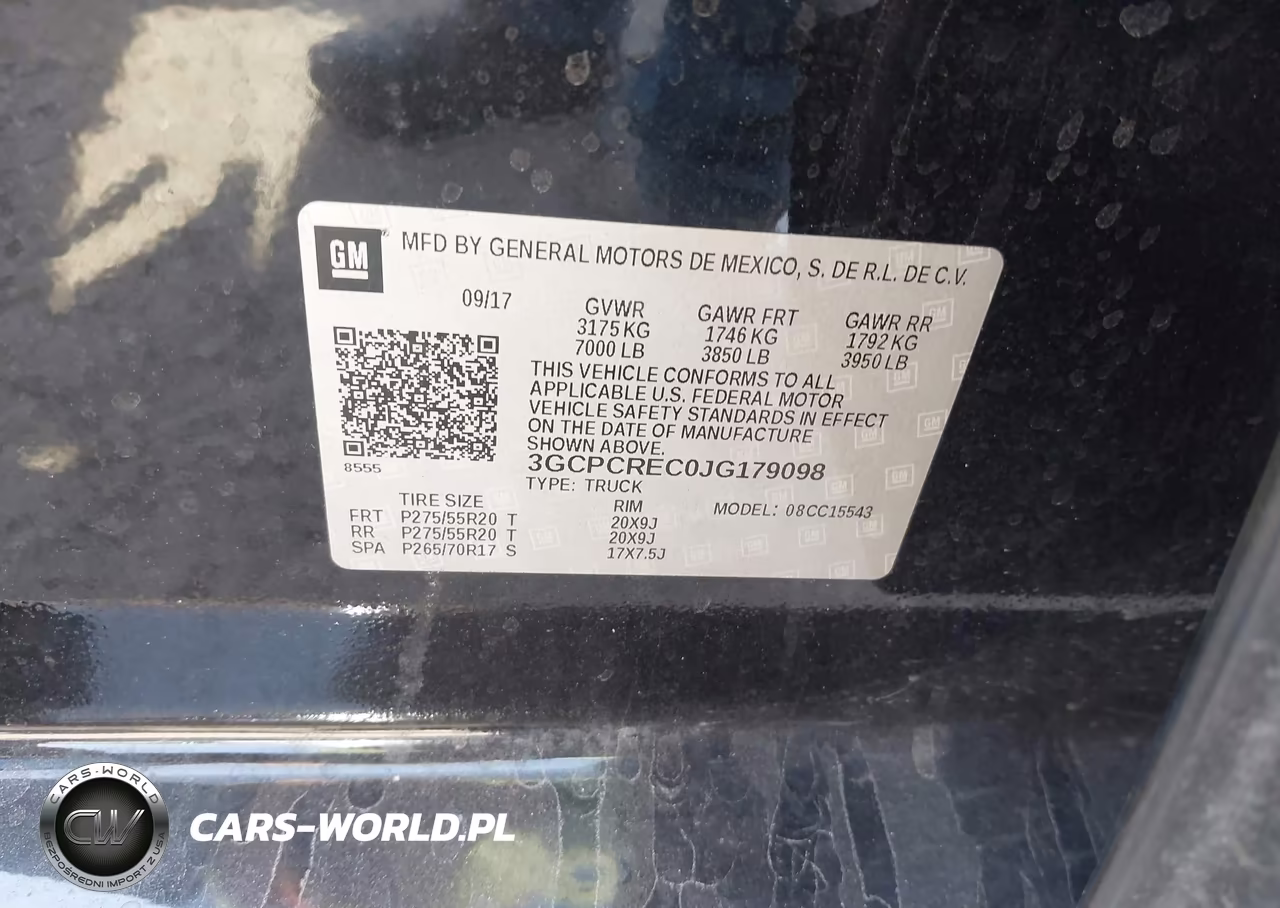 2018 Chevrolet Silverado 1500 1Lt VIN:3GCPCREC0JG179098 - 9