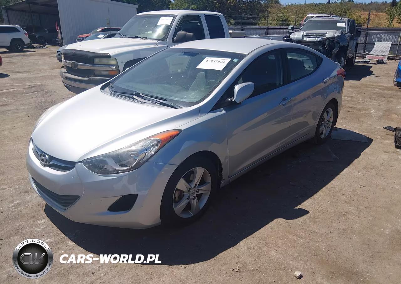2013 Hyundai Elantra Gls VIN:5NPDH4AE5DH421281 - 2