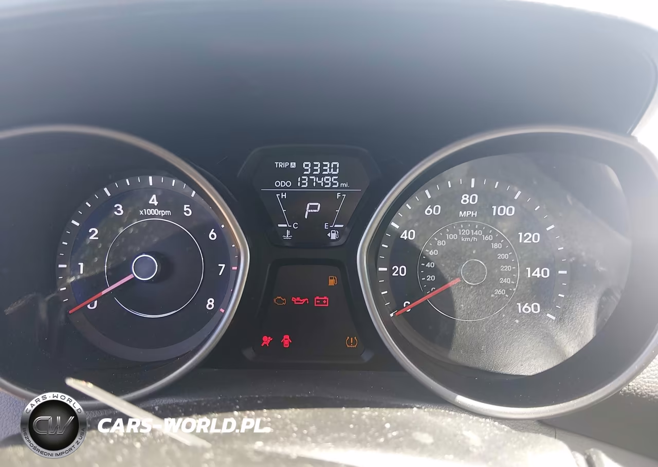 2013 Hyundai Elantra Gls VIN:5NPDH4AE5DH421281 - 7