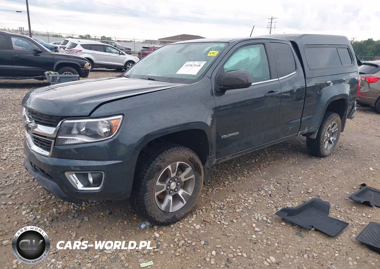 2017 Chevrolet Colorado Lt VIN:1GCHTCEN7H1319742 - 2
