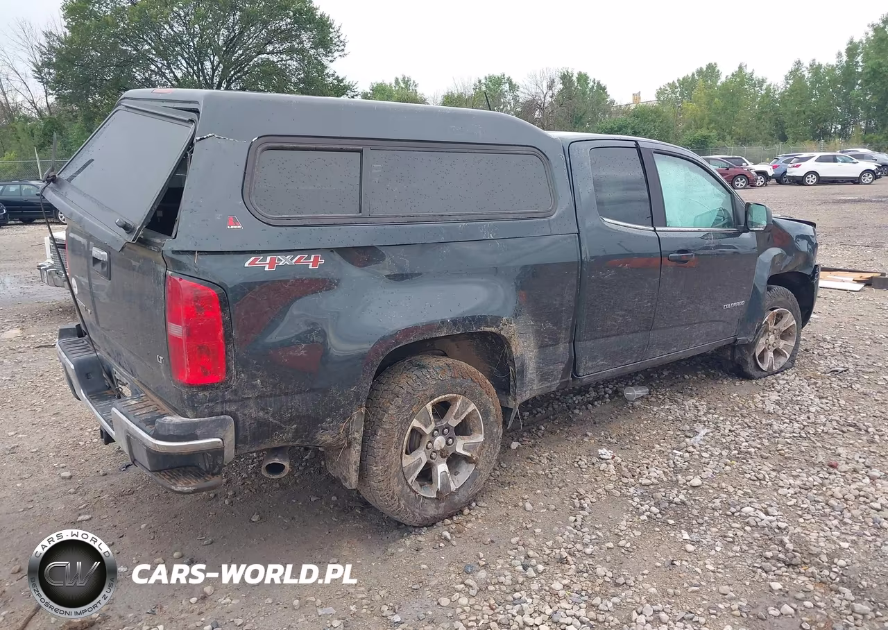 2017 Chevrolet Colorado Lt VIN:1GCHTCEN7H1319742 - 4