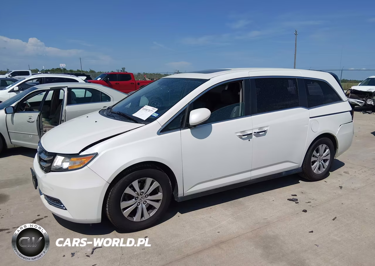 2017 Honda Odyssey Ex-L VIN:5FNRL5H60HB013400 - 2