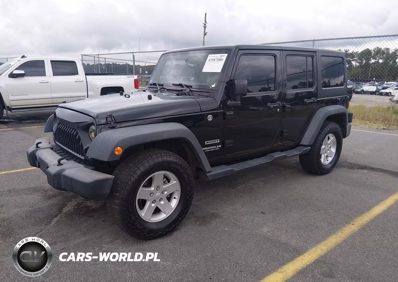 2016 Jeep Wrangler Unlimited Sport VIN:1C4BJWDG8GL148891 - 2