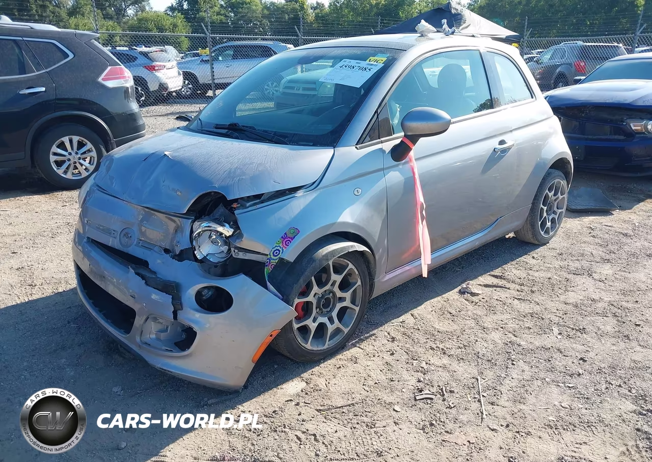 2015 Fiat 500 Sport VIN:3C3CFFBR6FT721711 - 2