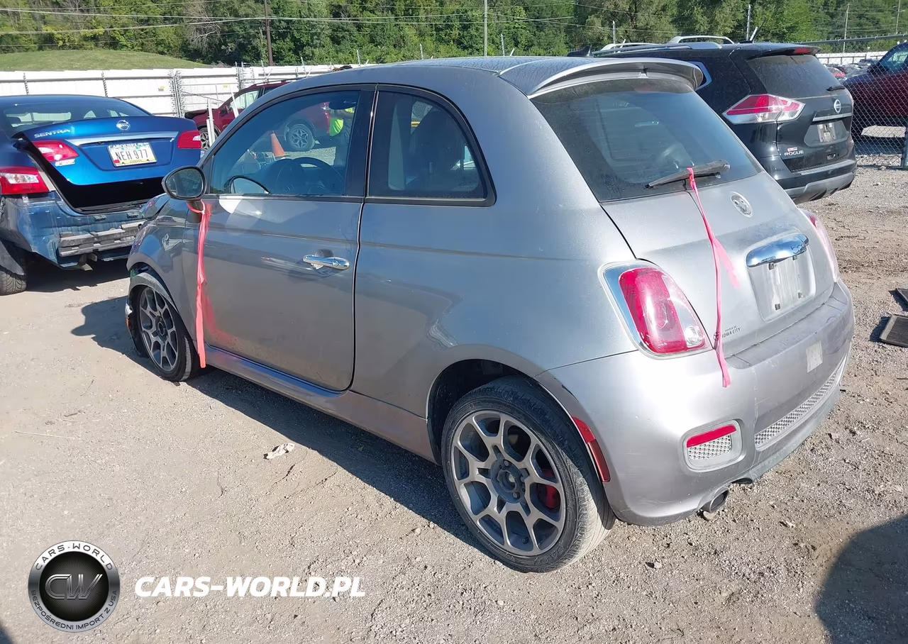 2015 Fiat 500 Sport VIN:3C3CFFBR6FT721711 - 3