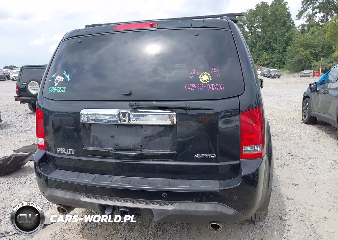 2013 Honda Pilot Touring VIN:5FNYF4H91DB026965 - 16