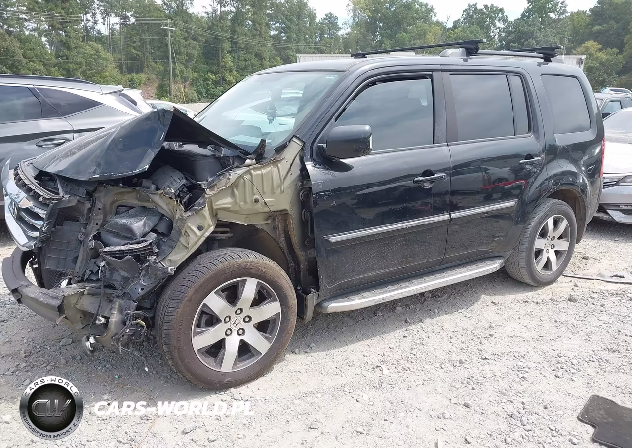 2013 Honda Pilot Touring VIN:5FNYF4H91DB026965 - 2