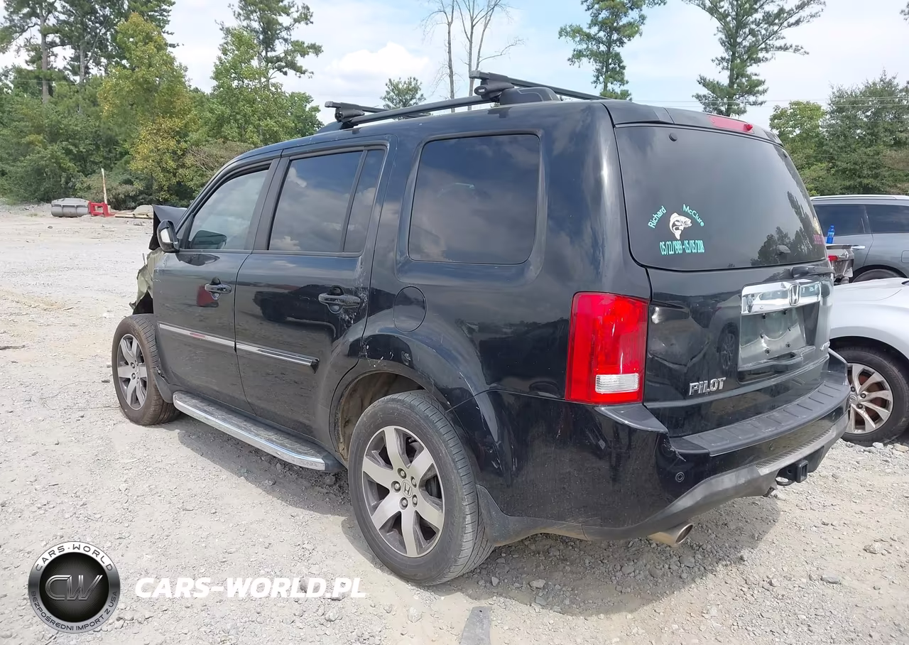 2013 Honda Pilot Touring VIN:5FNYF4H91DB026965 - 3