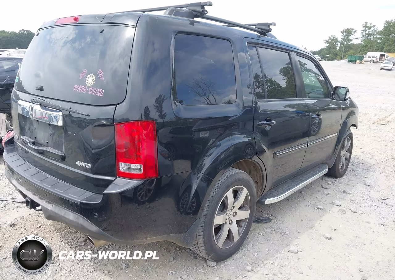 2013 Honda Pilot Touring VIN:5FNYF4H91DB026965 - 4