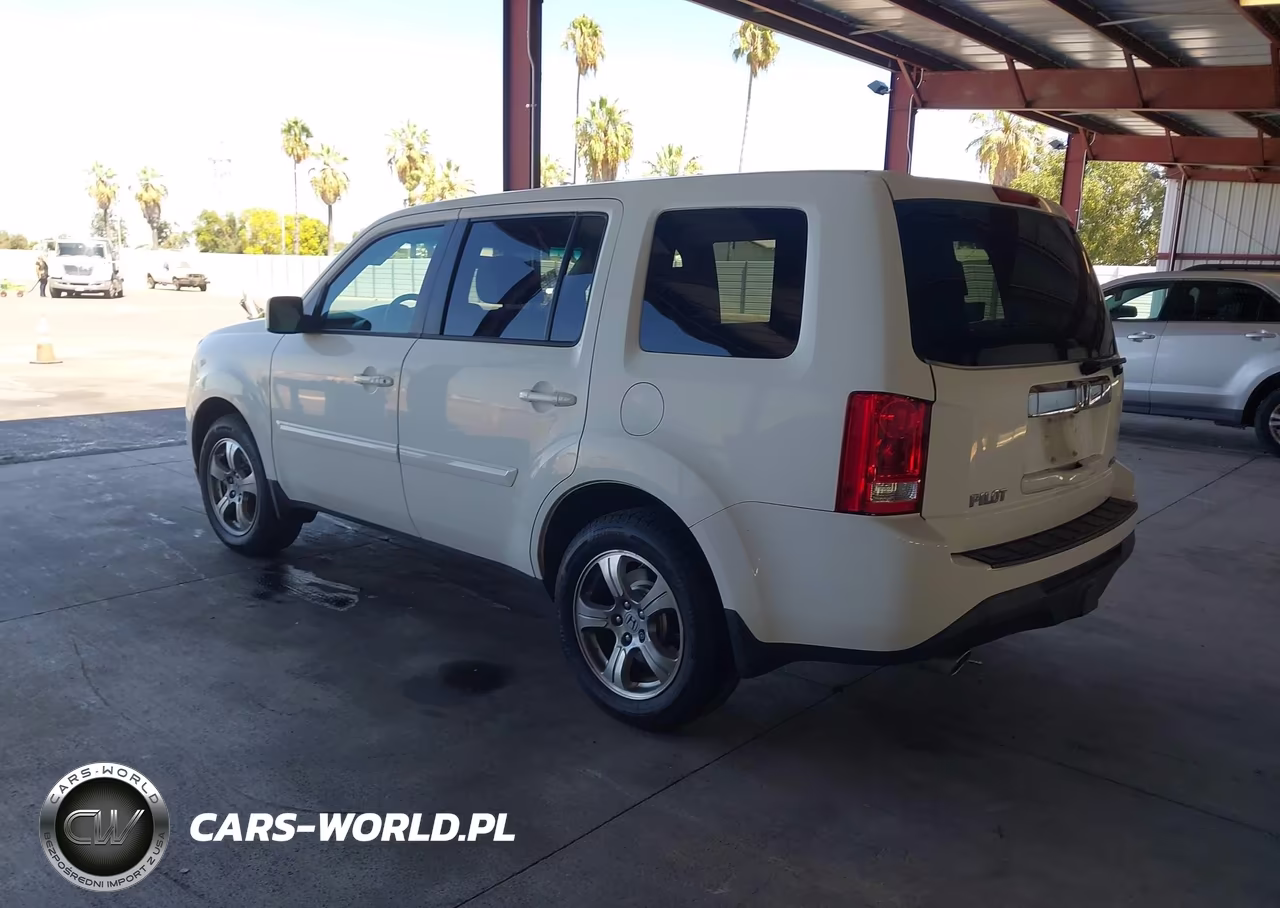 2014 Honda Pilot Ex VIN:5FNYF4H49EB011524 - 3