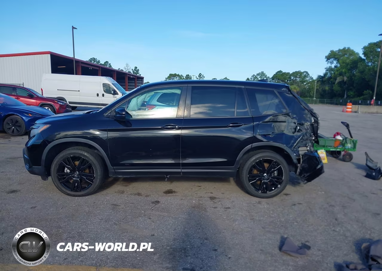 2021 Honda Passport Awd Sport VIN:5FNYF8H27MB038581 - 14