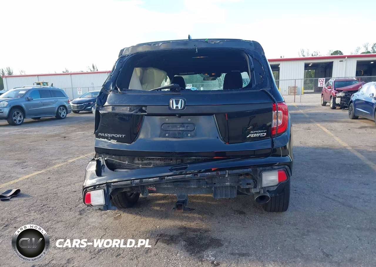 2021 Honda Passport Awd Sport VIN:5FNYF8H27MB038581 - 16