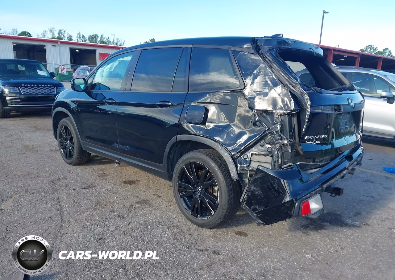 2021 Honda Passport Awd Sport VIN:5FNYF8H27MB038581 - 3