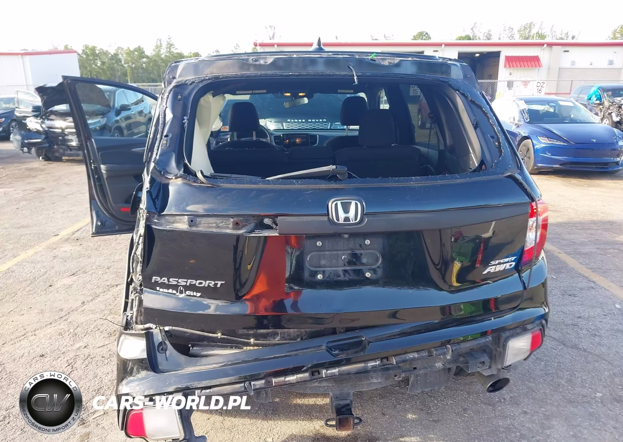 2021 Honda Passport Awd Sport VIN:5FNYF8H27MB038581 - 6