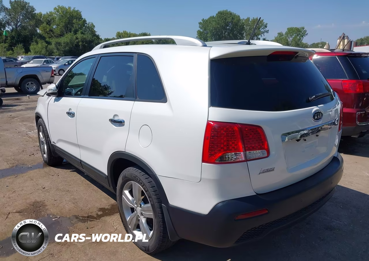 2012 Kia Sorento Ex V6 VIN:5XYKUDA20CG230317 - 3