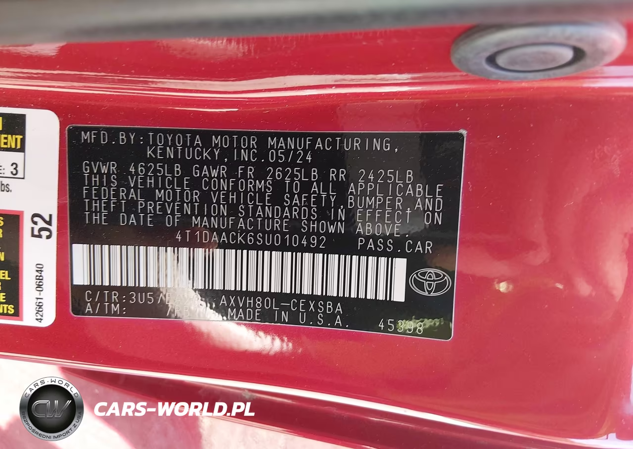 2025 Toyota Camry Se VIN:4T1DAACK6SU010492 - 9