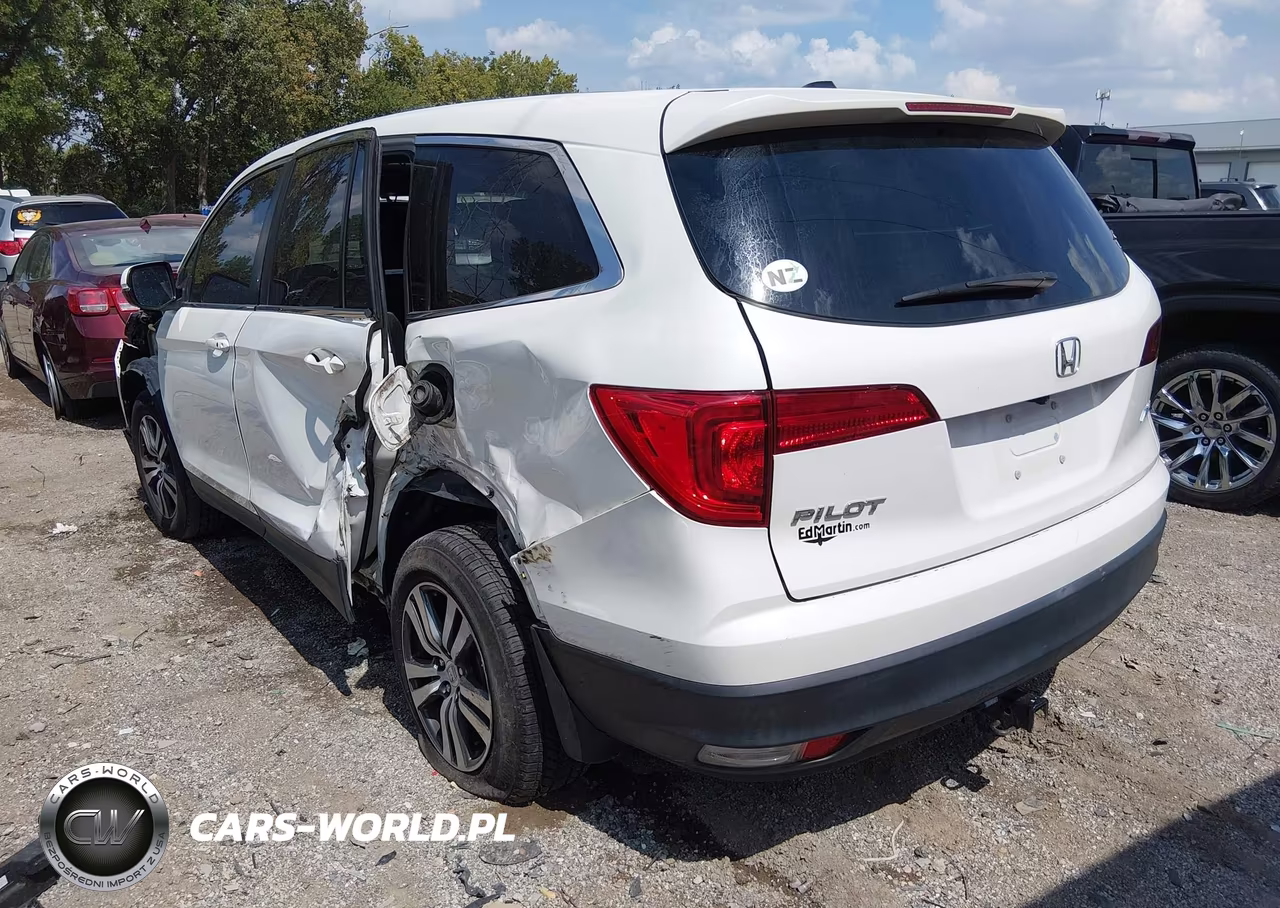 2018 Honda Pilot Ex-L VIN:5FNYF6H54JB029203 - 3