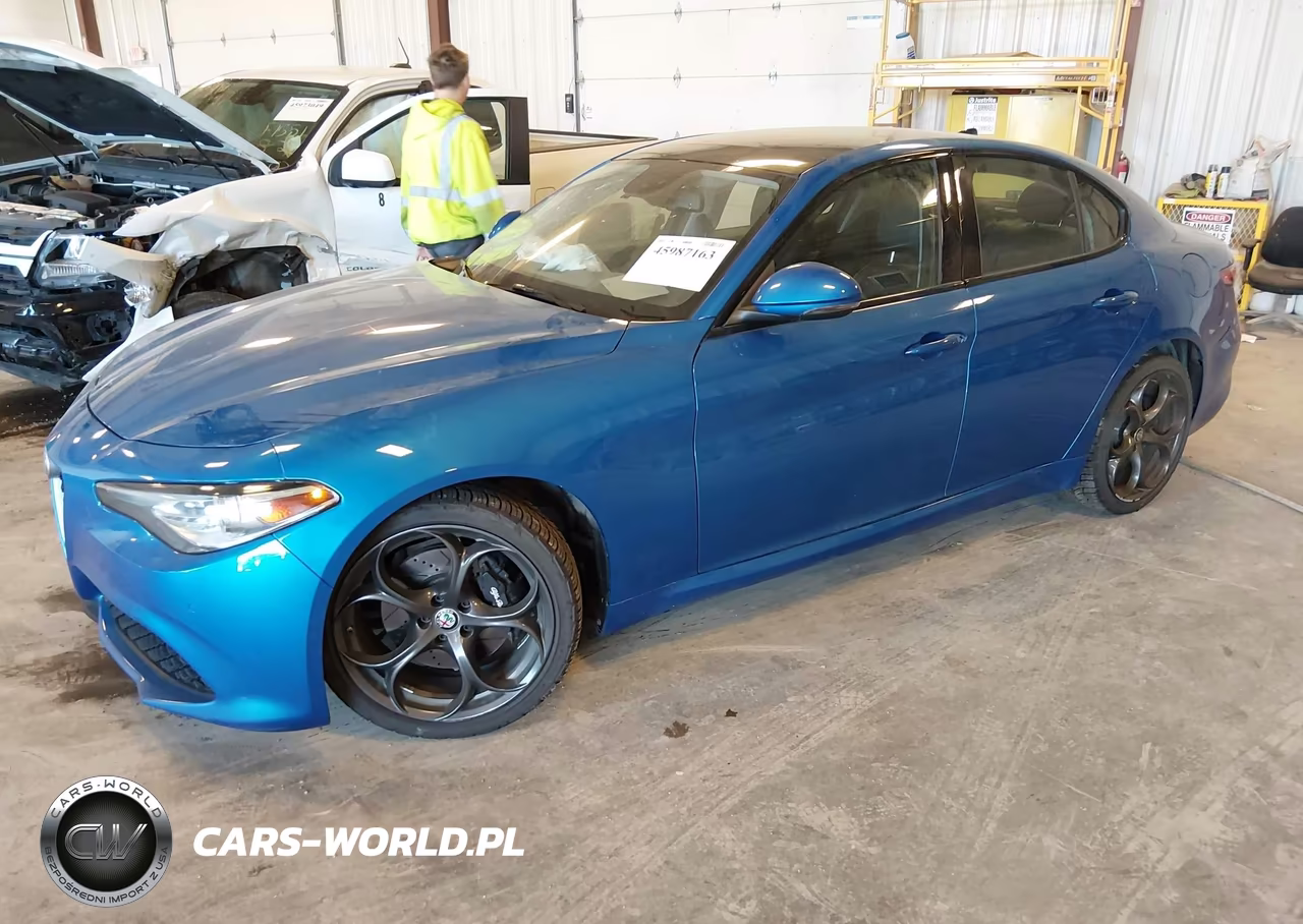 2018 Alfa Romeo Giulia Ti Sport Awd VIN:ZARFAEEN8J7579505 - 2