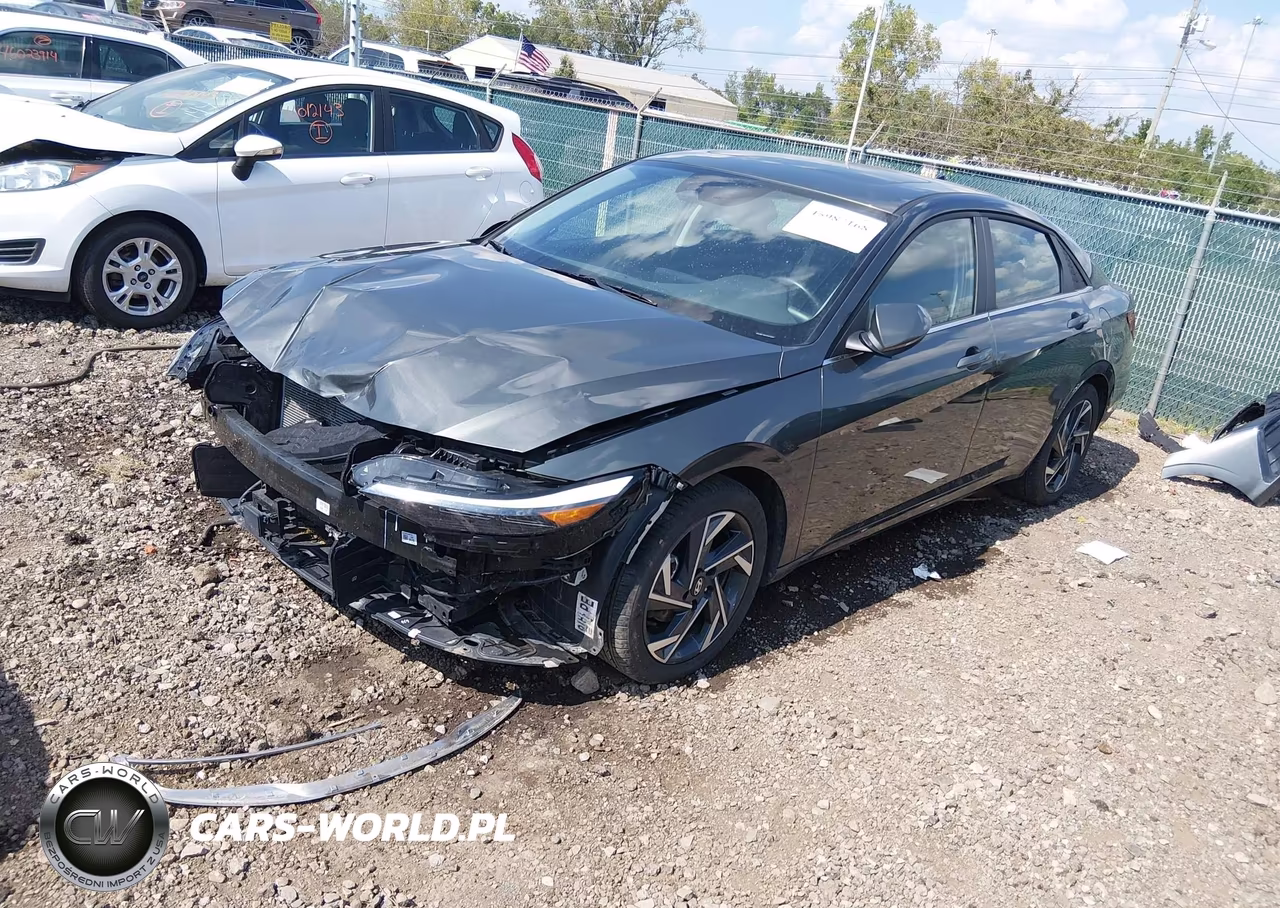 2025 Hyundai Elantra Sel Convenience VIN:KMHLS4DG6SU014496 - 2