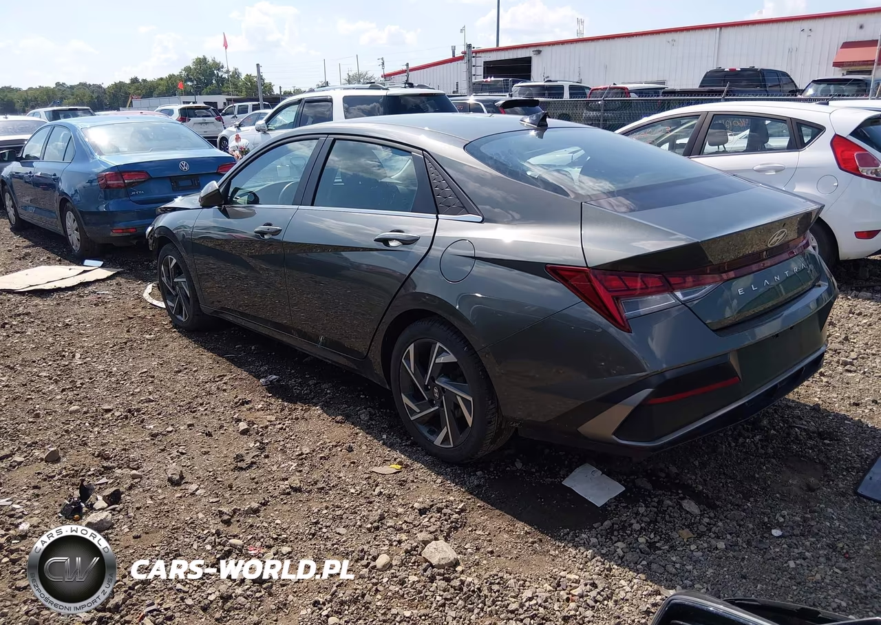 2025 Hyundai Elantra Sel Convenience VIN:KMHLS4DG6SU014496 - 3