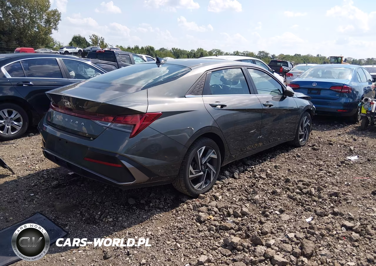 2025 Hyundai Elantra Sel Convenience VIN:KMHLS4DG6SU014496 - 4
