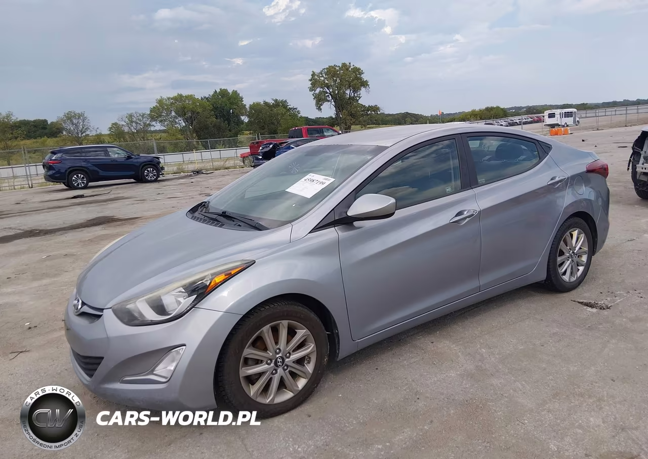 2015 Hyundai Elantra Se VIN:5NPDH4AE7FH582878 - 2