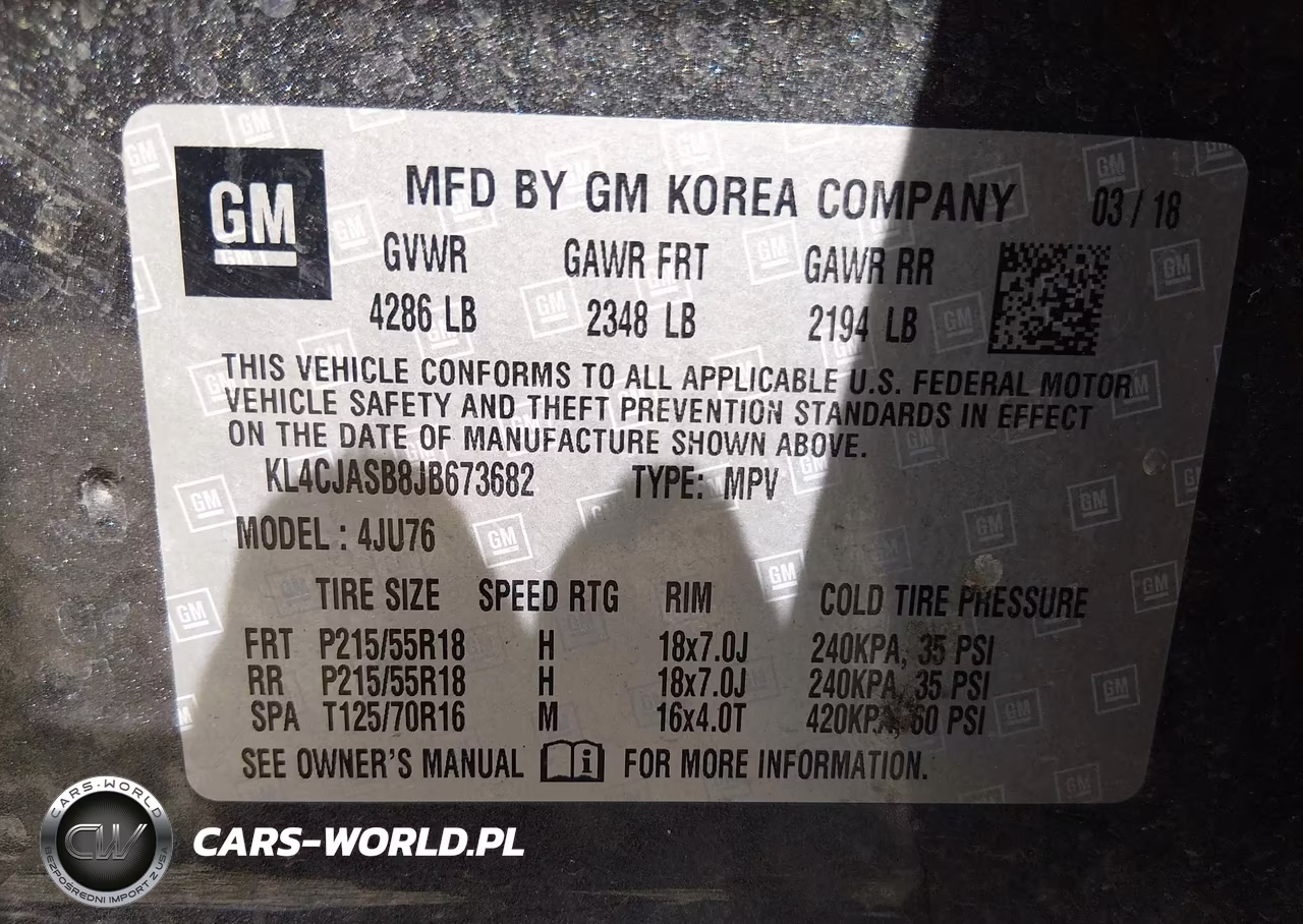 2018 Buick Encore Preferred VIN:KL4CJASB8JB673682 - 9