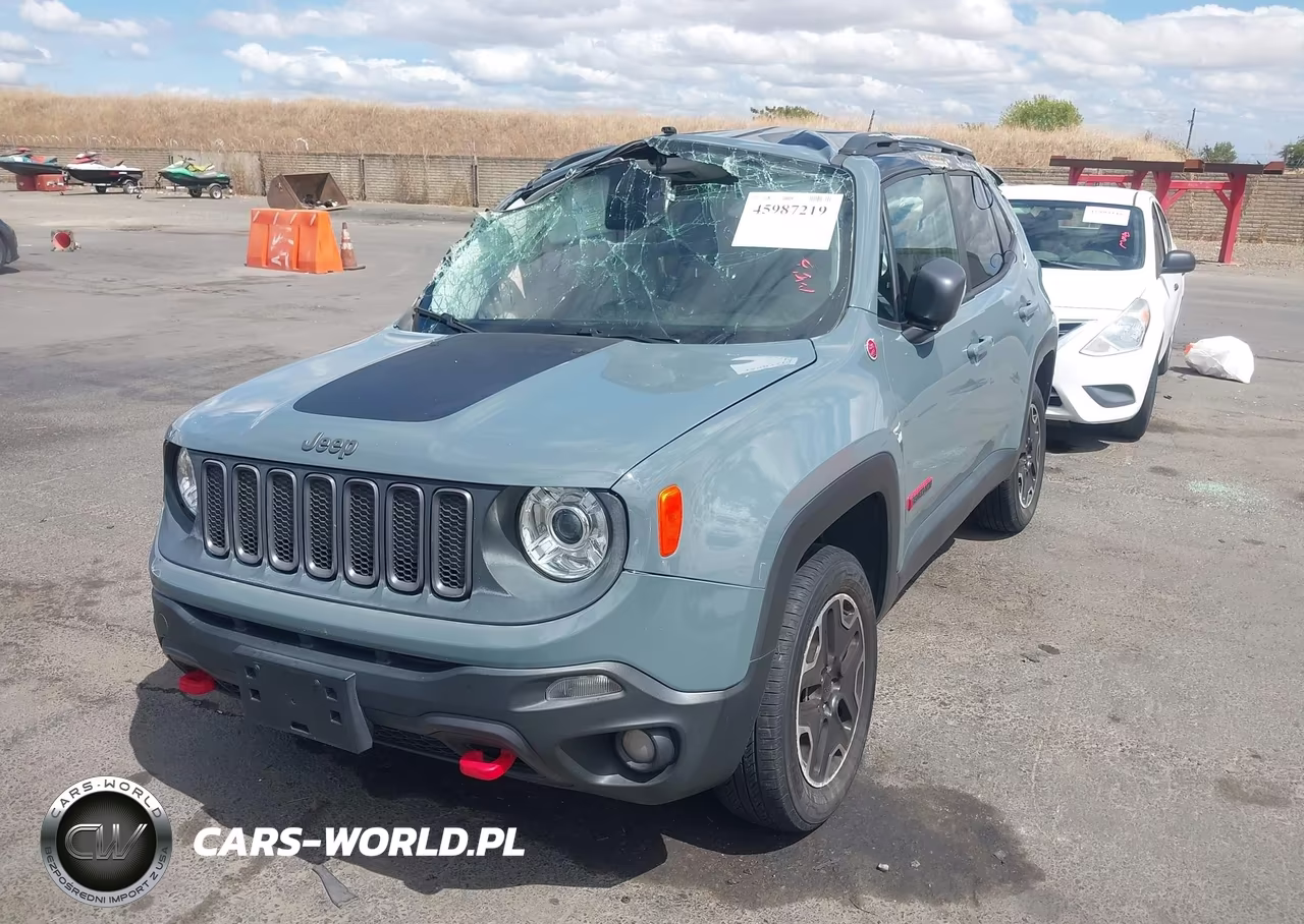 2017 Jeep Renegade Trailhawk 4X4 VIN:ZACCJBCB1HPG39187 - 2