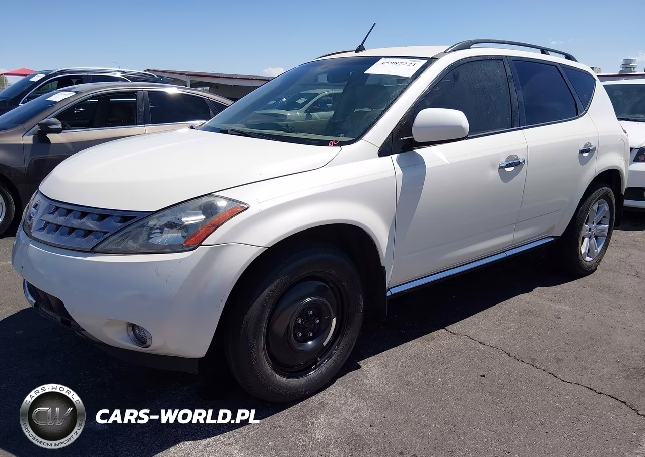 2007 Nissan Murano Sl VIN:JN8AZ08T57W509375 - 2