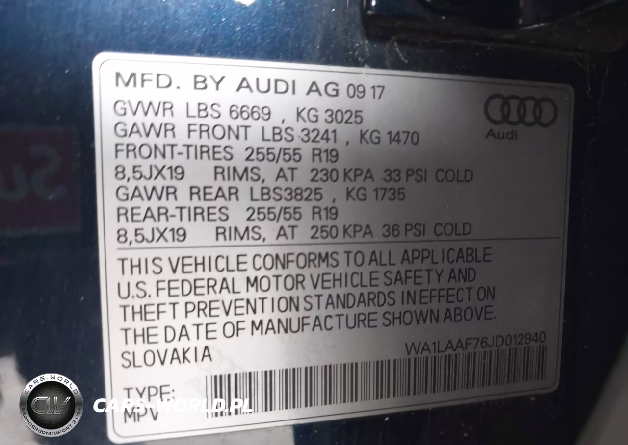 2018 Audi Q7 3.0T Premium VIN:WA1LAAF76JD012940 - 9