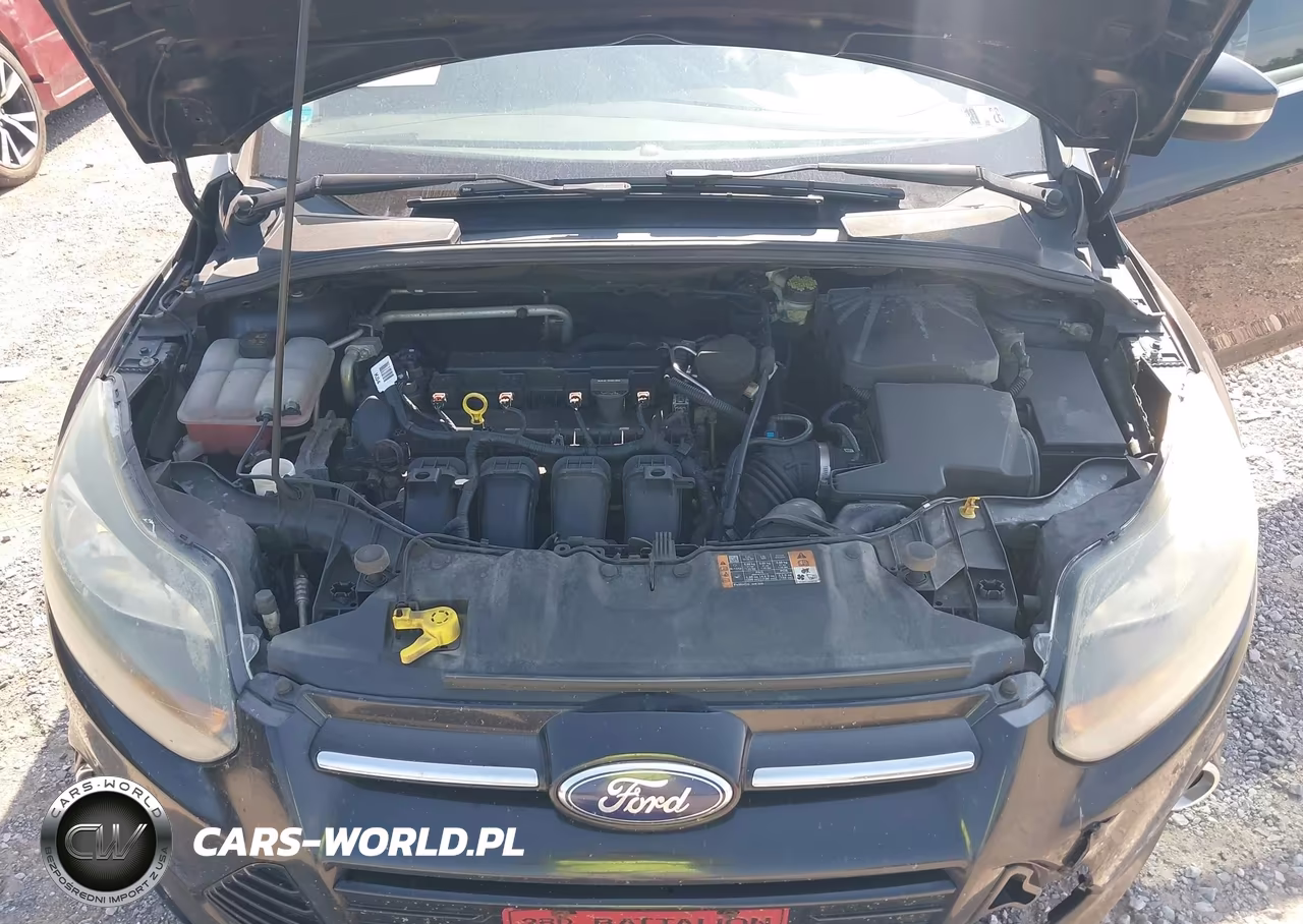 2014 Ford Focus Titanium VIN:1FADP3J28EL378027 - 10