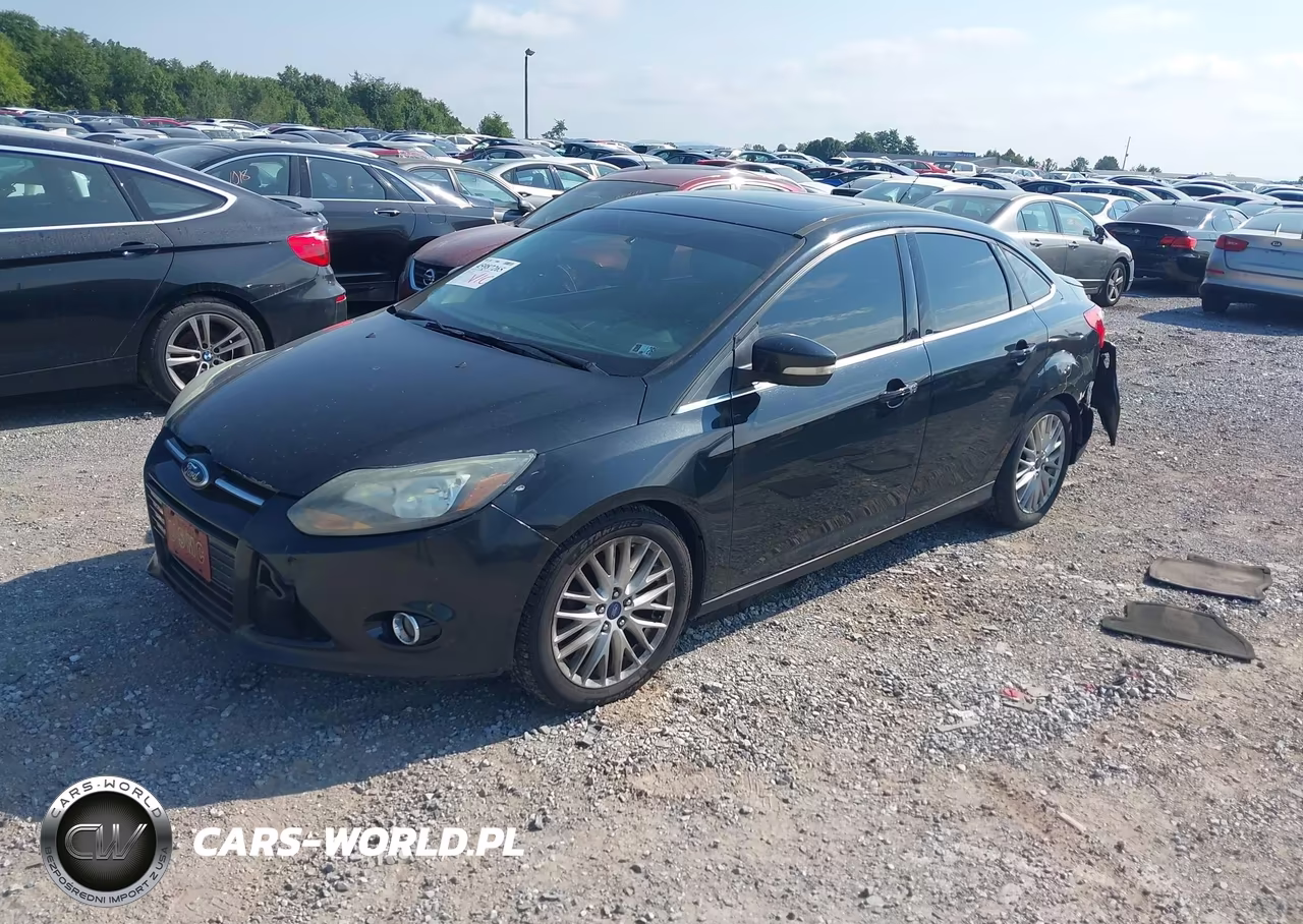 2014 Ford Focus Titanium VIN:1FADP3J28EL378027 - 2