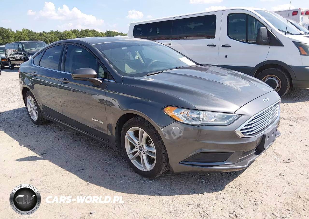 2018 Ford Fusion Hybrid S VIN:3FA6P0UU2JR282037 - 1