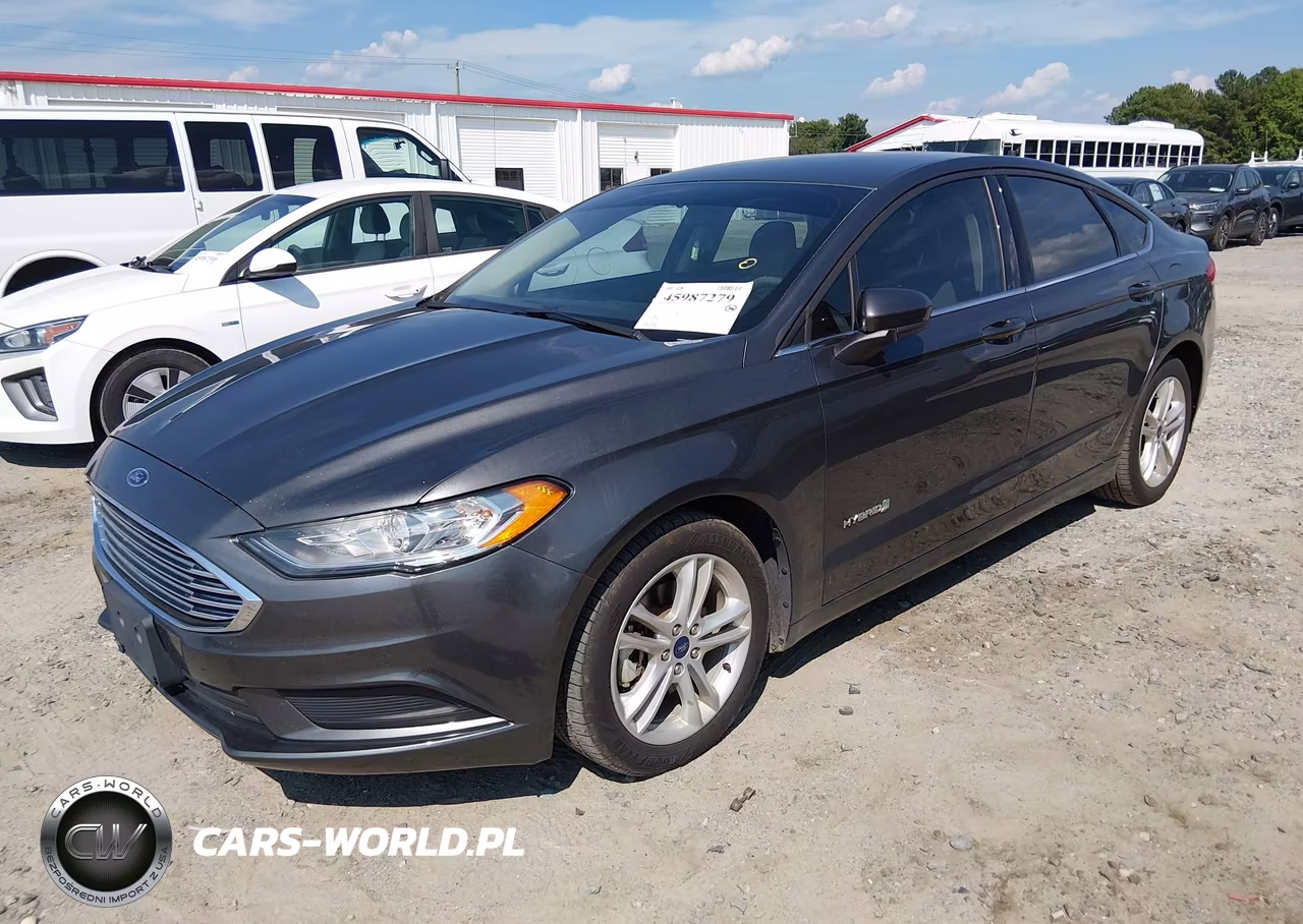 2018 Ford Fusion Hybrid S VIN:3FA6P0UU2JR282037 - 2